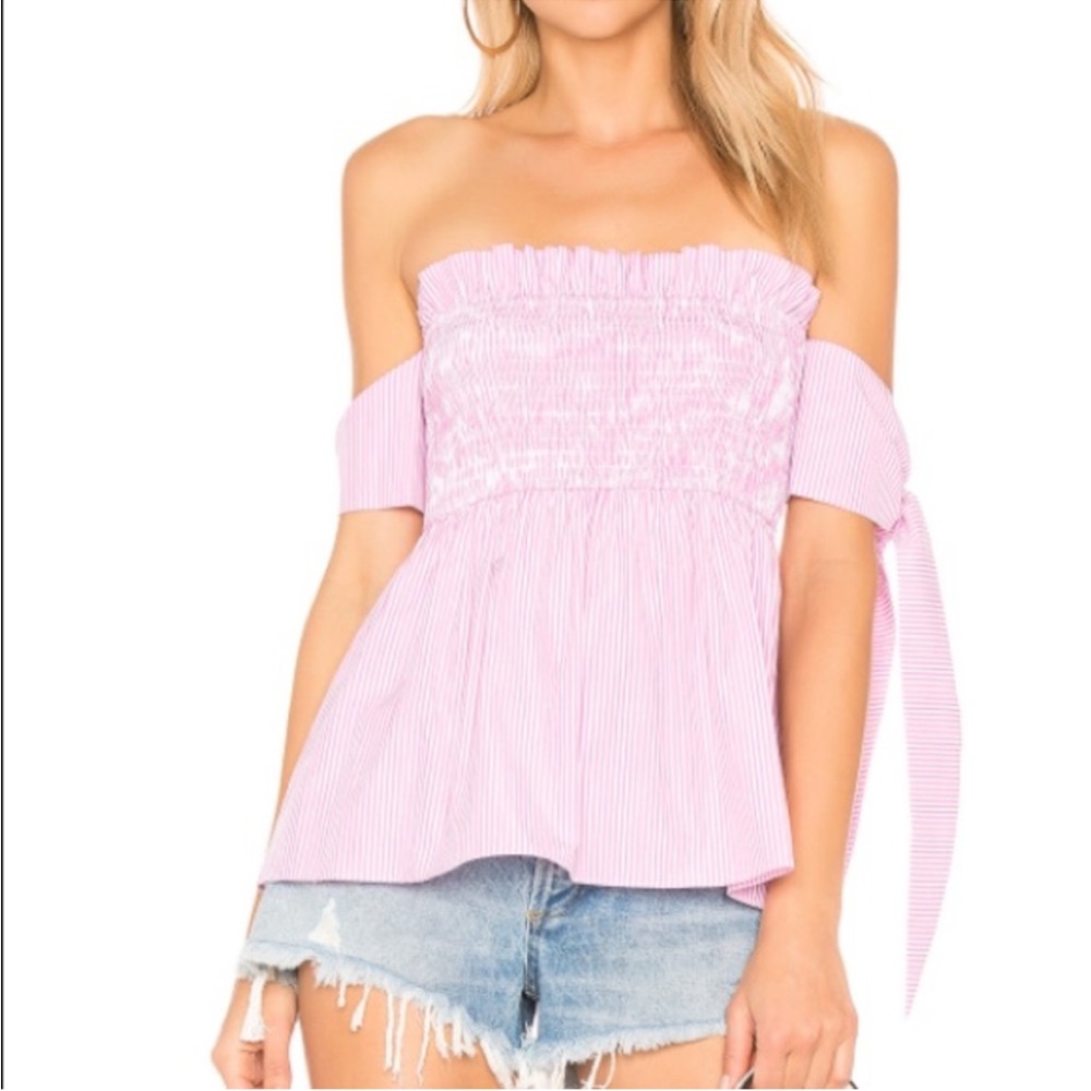 Endless Rose Off the Shoulder Bow top